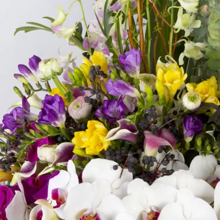 جام گل خواستگاری ارکیده کد 7280